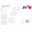 JV-Case BT-LEDRotor Case für 4x Briteq BT-LEDRotor