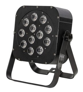 Involight SlimPAR 1210PRO, LED Scheinwerfer mit 12x 10W 6in1 RGBWA+UV LEDs, 40°, IR-Fernbedienung