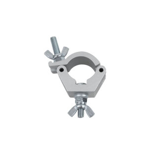 Showtec Half Coupler 100kg, Silber, für 32-mm-Rohr