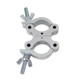 Showtec Swivel Coupler 300kg, Silber, Slimline für 50-mm-Rohr