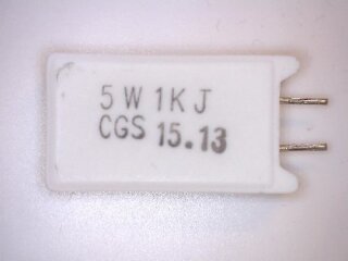 Resistor 1 kOhm 5W Radial Leaded metal layer