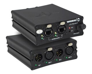 LightShark LS-Node2, ArtNet, sACN, DMX 512-A (RDM) Konverter, bidirektional