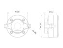 Lavoce DF10.101L 1" Kompressionstreiber, Ferrit