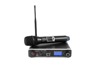 Omnitronic UHF-301 1-Channel Wireless Mic System 823-832/863-865