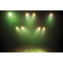 Showtec Club Par Dizzy 3/8, 4-in-1 Multi-Effekt, inkl. IR-Fernbedienung