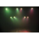 Showtec Club Par Dizzy 3/8, 4-in-1 Multi-Effekt, inkl. IR-Fernbedienung