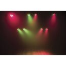 Showtec Club Par Dizzy 3/8, 4-in-1 Multi-Effekt, inkl. IR-Fernbedienung