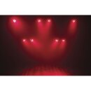 Showtec Club Par Dizzy 3/8, 4-in-1 Multi-Effekt, inkl. IR-Fernbedienung