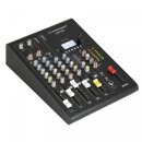Audiophony MPX6, 6-Kanal Mischpult, Kompressor, DSP, USB-/SD-/Bluetooth-Player