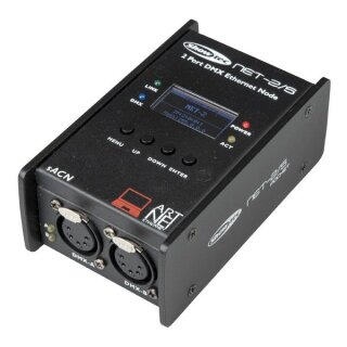 Showtec NET-2/5 Pocket, 2 Kanal Artnet-Node, 5-pol XLR