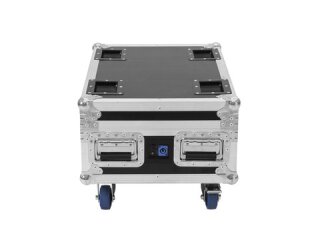 Roadinger Flightcase 4x AKKU IP UP-4 Plus HCL Spot WDMX with Cha