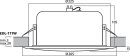 Monacor EDL-11TW, ELA-Deckenlautsprecher