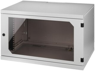 Monacor RACK-6W, Wandgehäuse für 482-mm-Geräte (19"), 6 HE