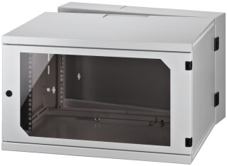 Monacor RACK-6WP, Wandgehäuse für 482-mm-Geräte (19"), 6 HE