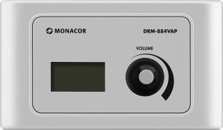 Monacor DRM-884VAP, Wandmodul zur Lautstärkeregelung mit Audioausgang