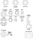 Monacor SPEECH-104D, Professionelles Redepult mit integrierter 2-Kanal-Multi-Frequenz-Empfängereinheit in UHF-PLL-Technik und Class-D-Verstärker