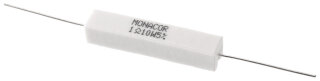 Monacor LSR-10/10, Hochlast-Zementwiderstand, 1,0 Ohm, 10 Watt