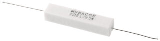 Monacor LSR-12/10, Hochlast-Zementwiderstand, 1,2 Ohm, 10 Watt