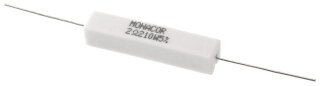 Monacor LSR-22/10, Hochlast-Zementwiderstand, 2,2 Ohm, 10 Watt