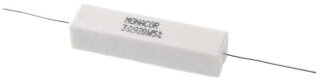 Monacor LSR-39/20, Hochlast-Zementwiderstand, 3,9 Ohm, 20 Watt