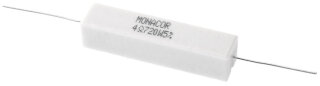 Monacor LSR-47/20, Hochlast-Zementwiderstand, 4,7 Ohm, 20 Watt