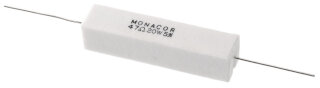 Monacor LSR-470/20, Hochlast-Zementwiderstand, 47 Ohm, 20 Watt