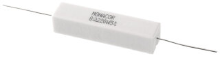 Monacor LSR-82/20, Hochlast-Zementwiderstand, 8,2 Ohm, 20 Watt