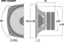 Monacor SPH-102KEP, High-Tech-Mitteltöner, 40 W, 8 Ohm