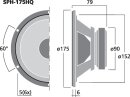 Monacor SPH-175HQ,...