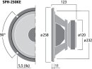 Monacor SPH-250KE, Top-Hi-Fi-Tieftöner, 100 W, 8 Ohm