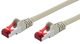 Monacor CAT-61, Cat-6-Netzwerkkabel, mehrfach geschirmt, S/FTP, 1 m