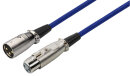 Monacor MEC-100/BL, XLR-Kabel, 1m