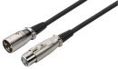 Monacor MEC-100/SW, XLR-Kabel, 1m