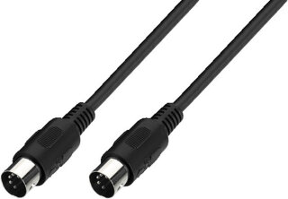 Monacor MIDI-102/SW, MIDI-Kabel, 1 m