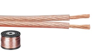 Monacor SPC-125CA, Lautsprecherkabel, Eco, 2x 2,5 mm², 100 m