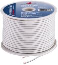 Monacor SPC-75/WS, Lautsprecherkabel, Standard, 2x 0,75 mm², 100 m