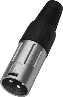 Monacor XLR-803/P, XLR-Stecker, 3-polig