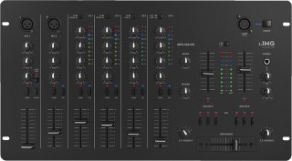 IMG Stageline MPX-206/SW, 6-Kanal-Stereo-Mischpult