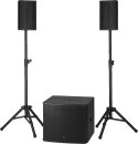 IMG Stageline PSUB-15AKA, Aktiver 2.1-PA-Subwoofer, 1200 W