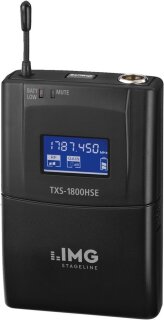 IMG Stageline TXS-1800HSE, Multi-Frequenz-Taschensender, 1,8 GHz