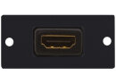 Kramer W-H HDMI Wandplatte, schwarz