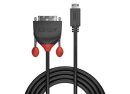 Lindy 36280 Video-Adapterkabel, 0.5m, Black Line, Mini...