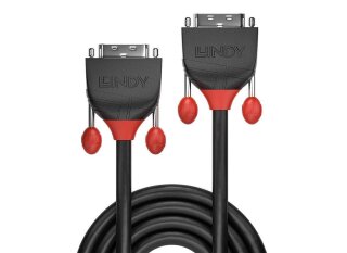 Lindy 36254 DVI-D Dual Link Kabel, 5.0m, Black Line