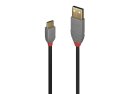 Lindy 36886 USB-Kabel, 1.0m, Anthra Line, USB A 2.0, USB...