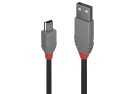 Lindy 36722 USB-Kabel, 1.0m, Anthra Line, USB A 2.0, USB...