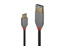 Lindy 36895 USB Adapterkabel, 0.15m, Anthra Line, USB C 3.1