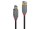 Lindy 36740 USB-Kabel, 0.5m, Anthra Line, USB A 3.0, USB B 3.0