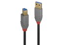 Lindy 36741 USB-Kabel, 1.0m, Anthra Line, USB A 3.0, USB...