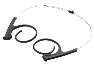 DPA d:fine HE2B12 Zwei-Ohr Headset Ohrhalter, schwarz