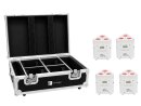 Eurolite Set 4x AKKU TL-3 TCL weiß + Case mit...